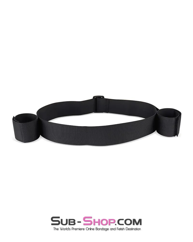 0647M  Waist and Wrists Soft Bondage Velcro Restraint System