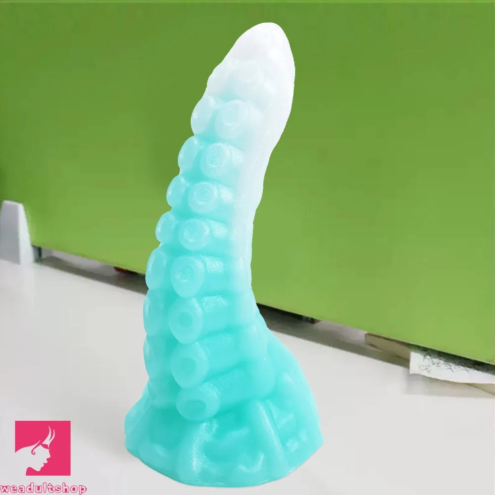 5.9in 6.69in 8.66in Big Animal Tentacle Silicone Soft Dildo For Prostate