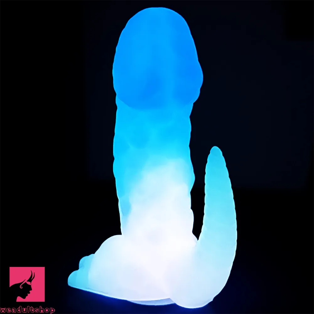 6.29in 8.46in Dinosaur Claw Luminous Dildo For Women Men Sex Prostate
