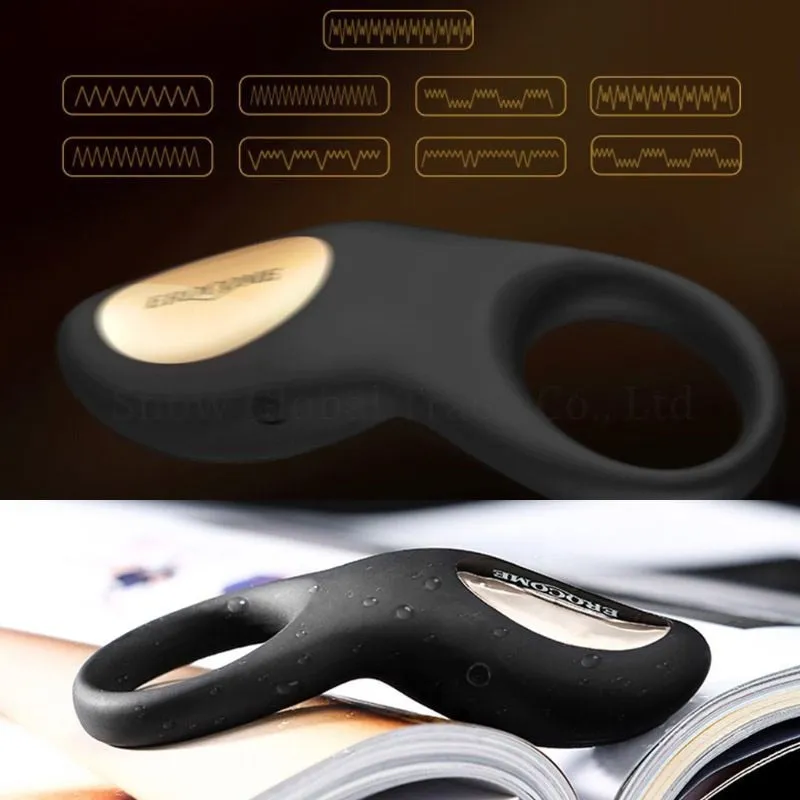 8 Vibration Modes Wireless Remote Control Penis Ring