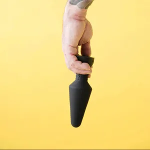 B-Vibe Silicone Rechargeable Rimming Plug XL - Black