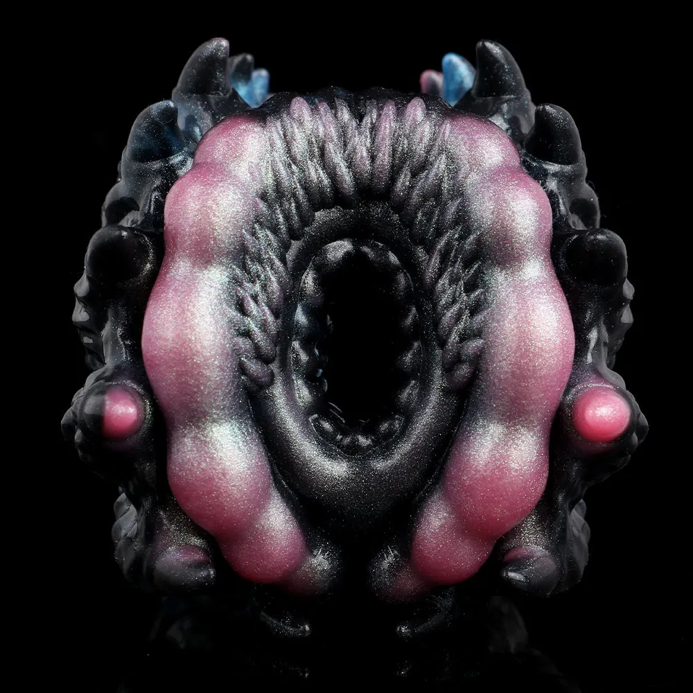 Beast Sex Penis Massager Pocket Pussy  - Deep Sea Monster Silicone Male Masturbator