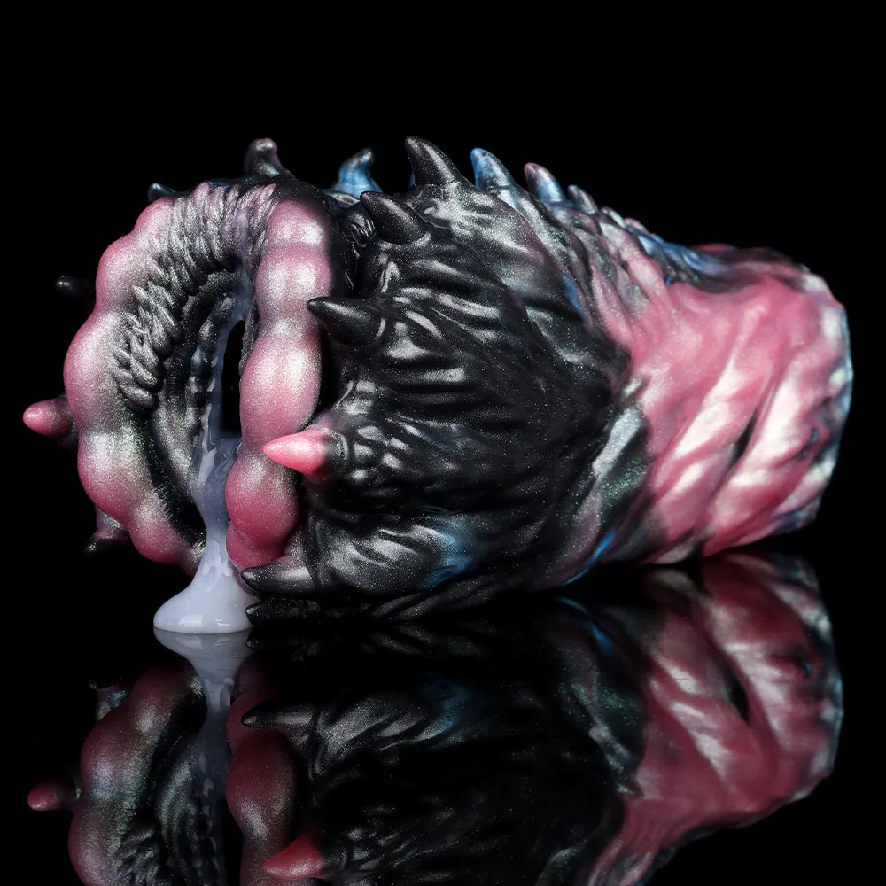 Beast Sex Penis Massager Pocket Pussy  - Deep Sea Monster Silicone Male Masturbator