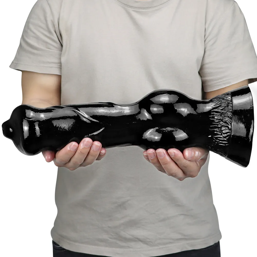Big Dog Dildo Butt Plug - Silicone Realistic Animal Dildos Strong Suction Cup Anal Toys