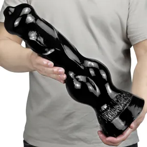 Big Dog Dildo Butt Plug - Silicone Realistic Animal Dildos Strong Suction Cup Anal Toys