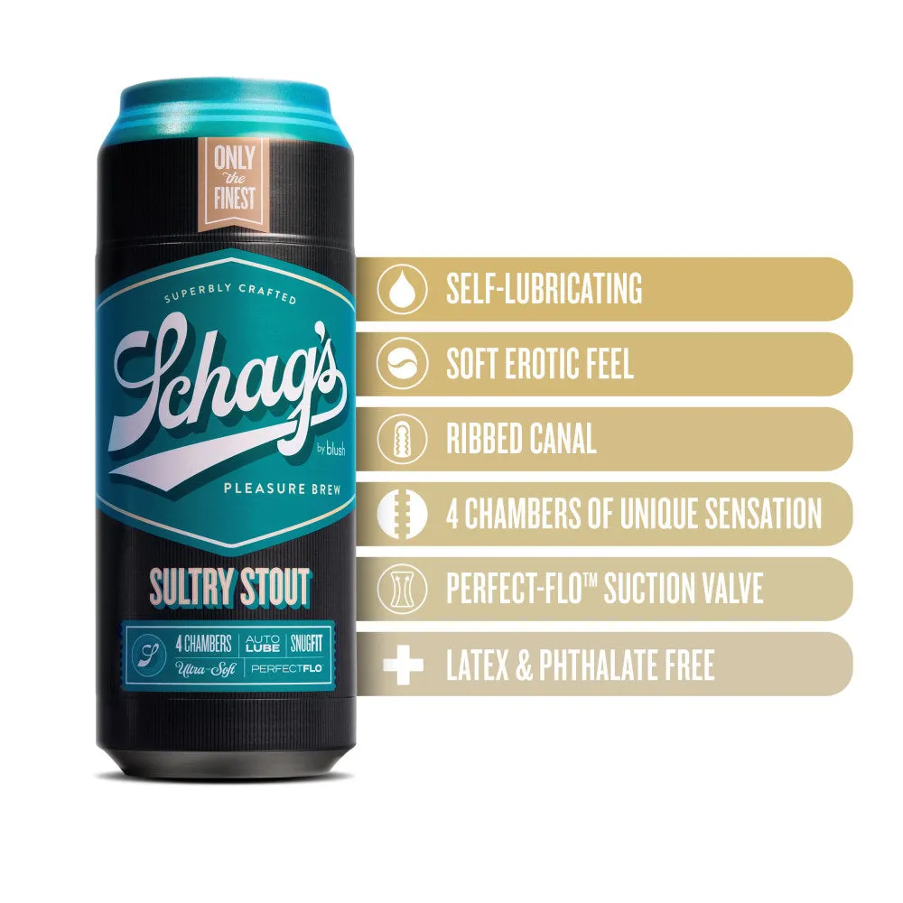 Blush Sultry Stout Frosted Male Stroker