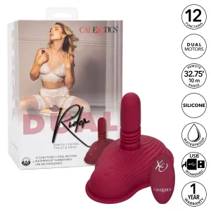 California Exotics - Dual Rider Remote Control Thrust & Grind Massager 6.8 (Red)