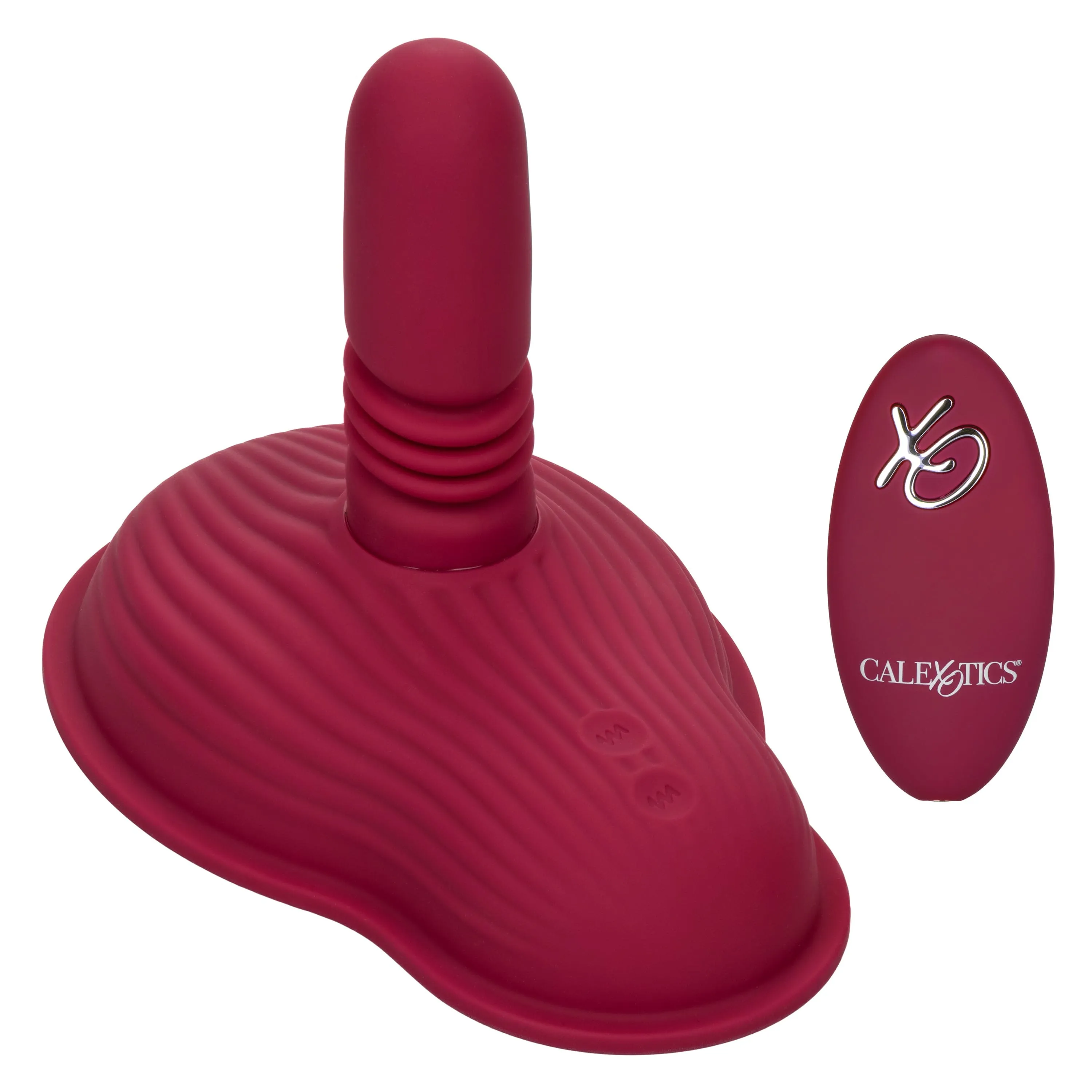 California Exotics - Dual Rider Remote Control Thrust & Grind Massager 6.8 (Red)