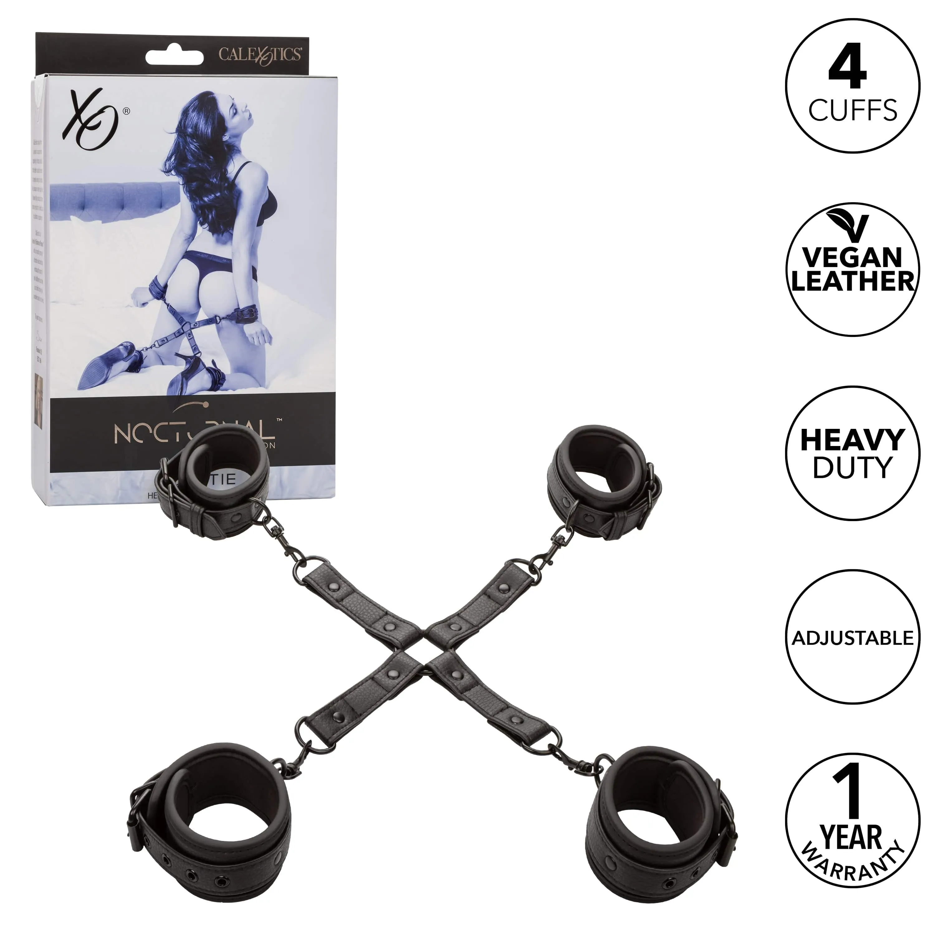 California Exotics - Nocturnal Collection Hog Tie (Black)