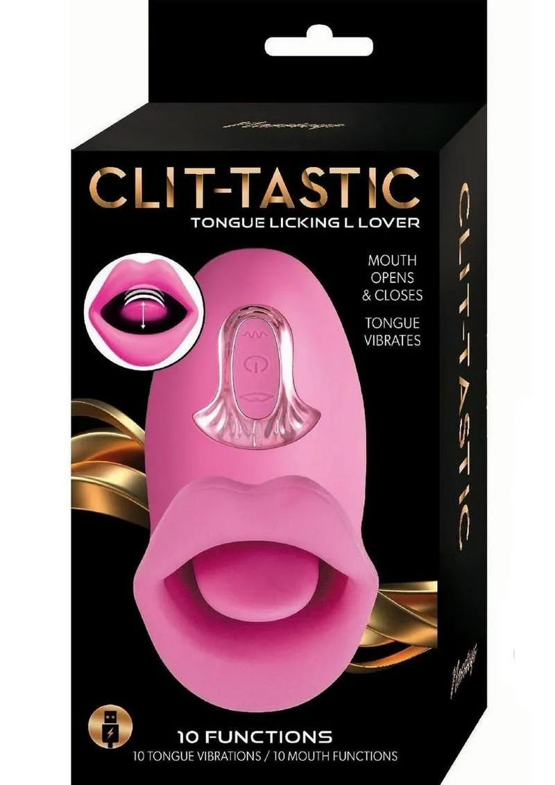 Clit-tastic Tongue Licking Lover Pnk