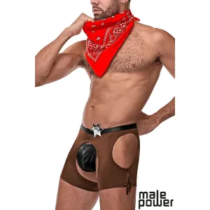 Cocky Cowboy 3pc Male Role Play Costume by Male Power