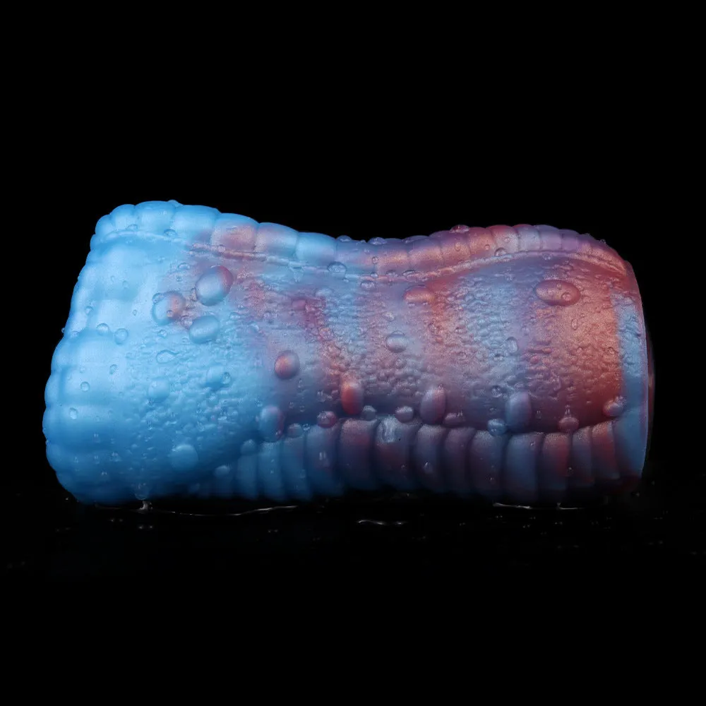 Colorful Monster Pussy Penis Masturbation Sex Toys for Men - Fantasy Vaginal Oral Sex Orgasm