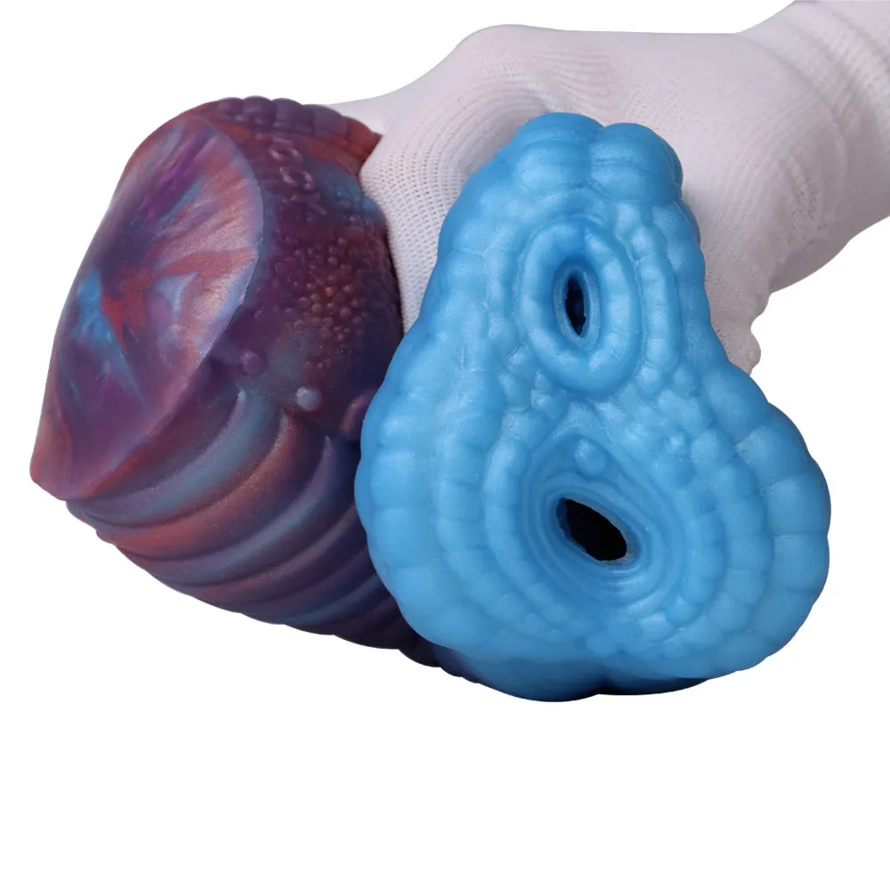 Colorful Monster Pussy Penis Masturbation Sex Toys for Men - Fantasy Vaginal Oral Sex Orgasm