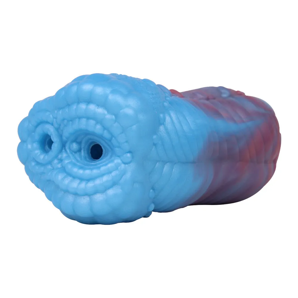 Colorful Monster Pussy Penis Masturbation Sex Toys for Men - Fantasy Vaginal Oral Sex Orgasm