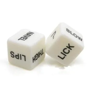 Couples Play luminous dice - Dice game for couples