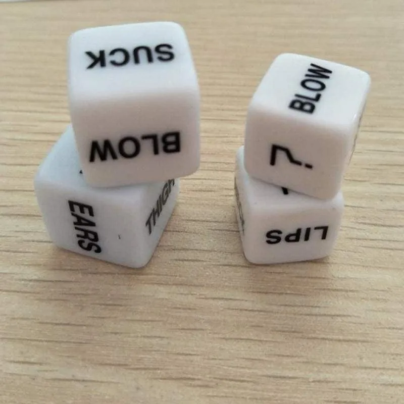 Couples Play luminous dice - Dice game for couples