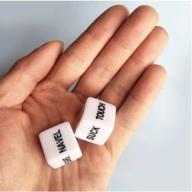 Couples Play luminous dice - Dice game for couples