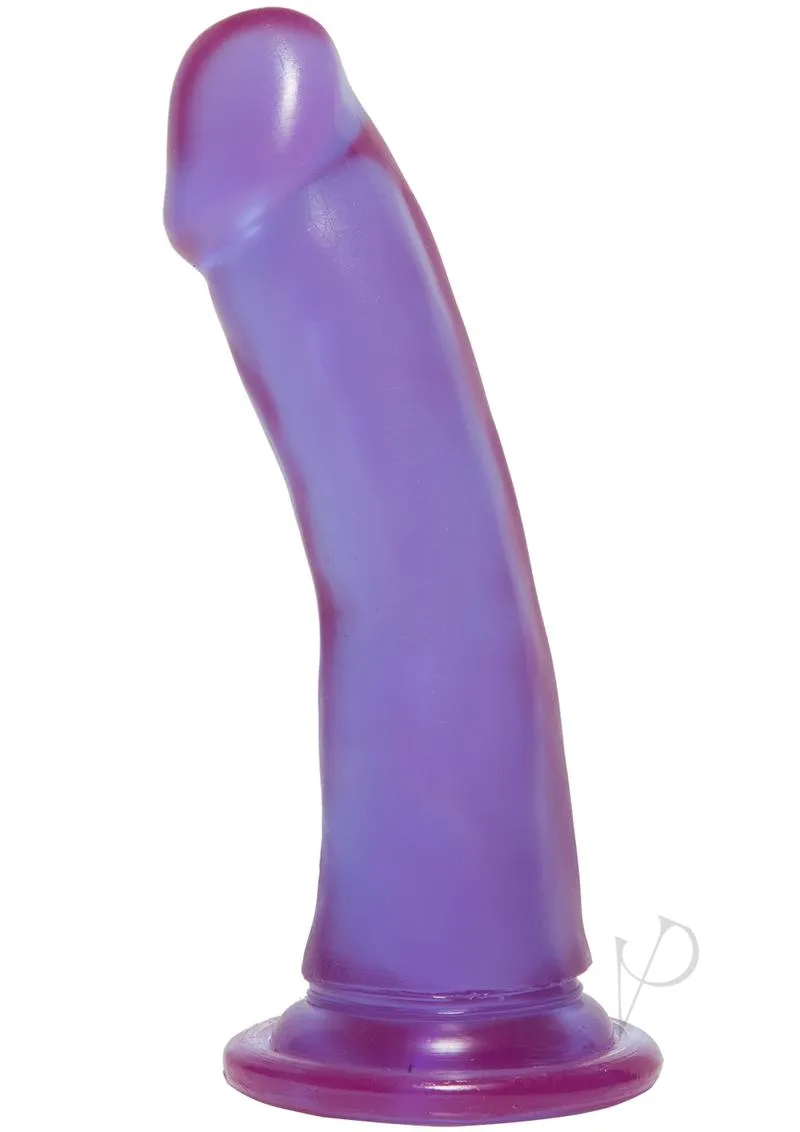 Crystal Jellies Slim Dong 6.5 Purple