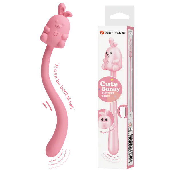 Cute Bunny Flirting Stick