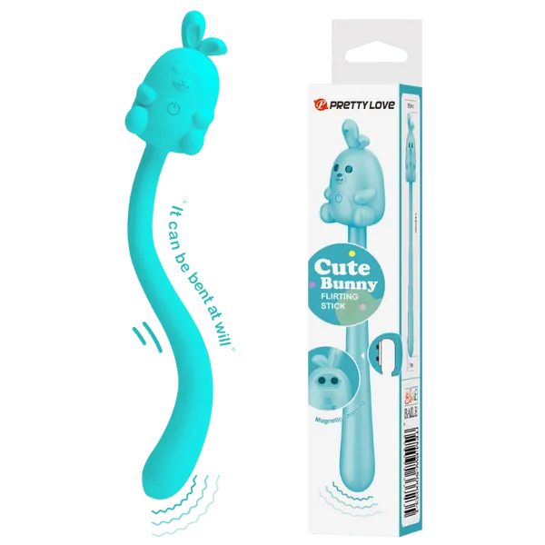 Cute Bunny Flirting Stick