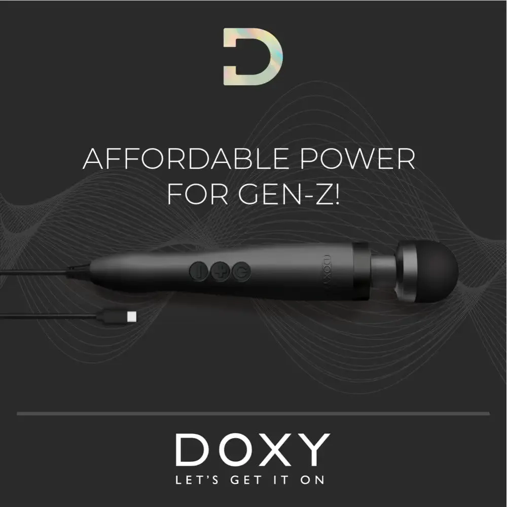 Doxy Wand 3 Black Usb Powered
