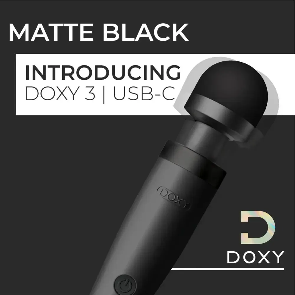 Doxy Wand 3 Black Usb Powered