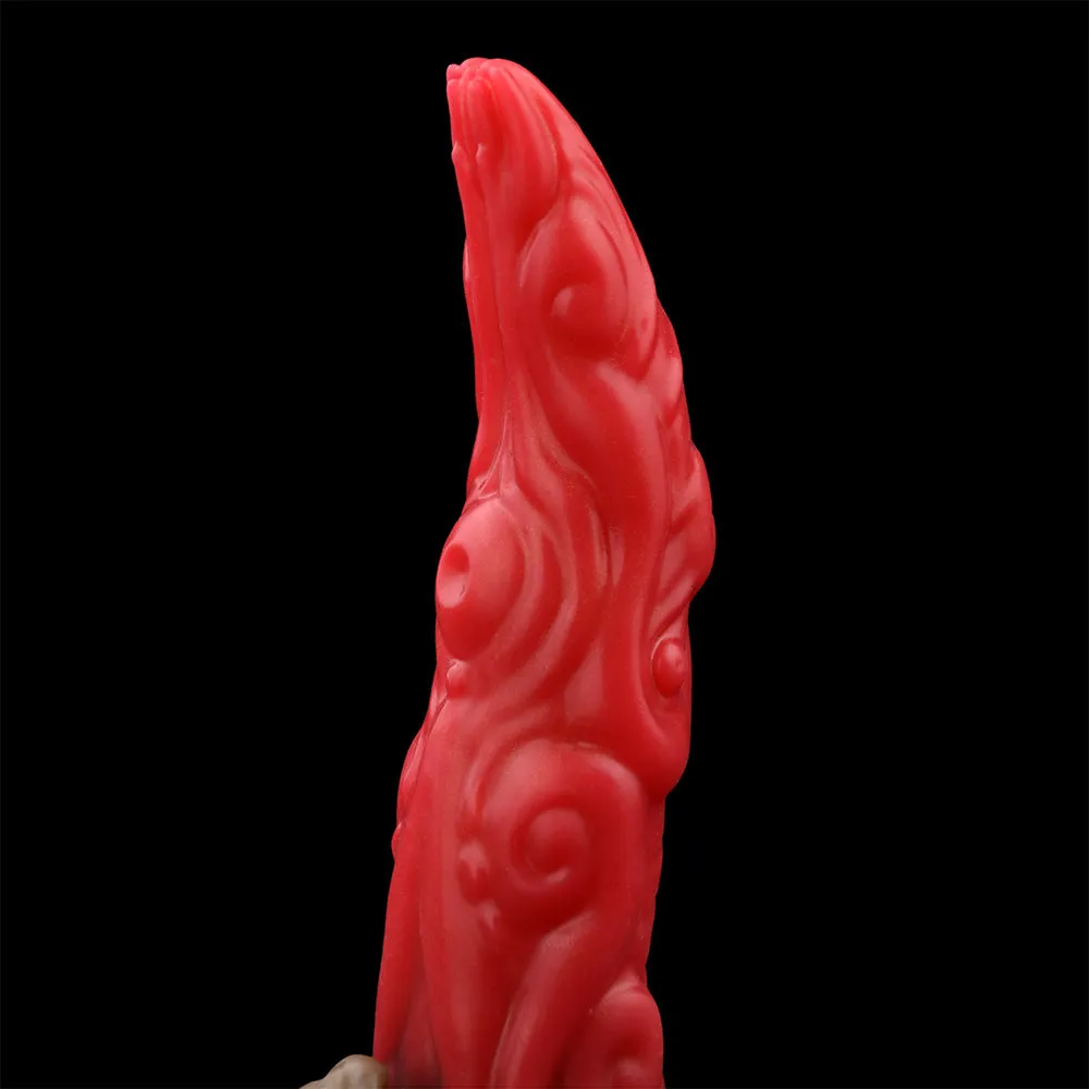 Dragon Dildo Suction Cup Butt Plug - Fantasy Silicone Vaginal Anal Masturbator