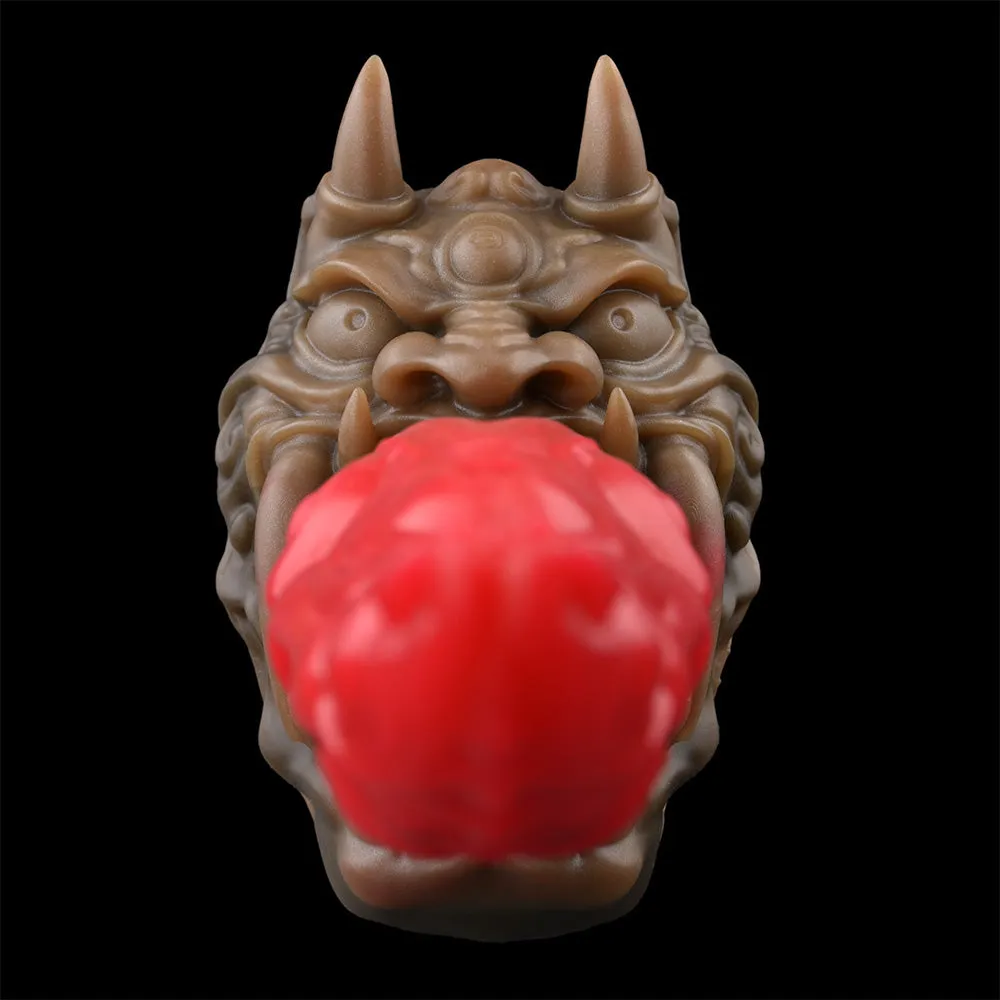 Dragon Dildo Suction Cup Butt Plug - Fantasy Silicone Vaginal Anal Masturbator