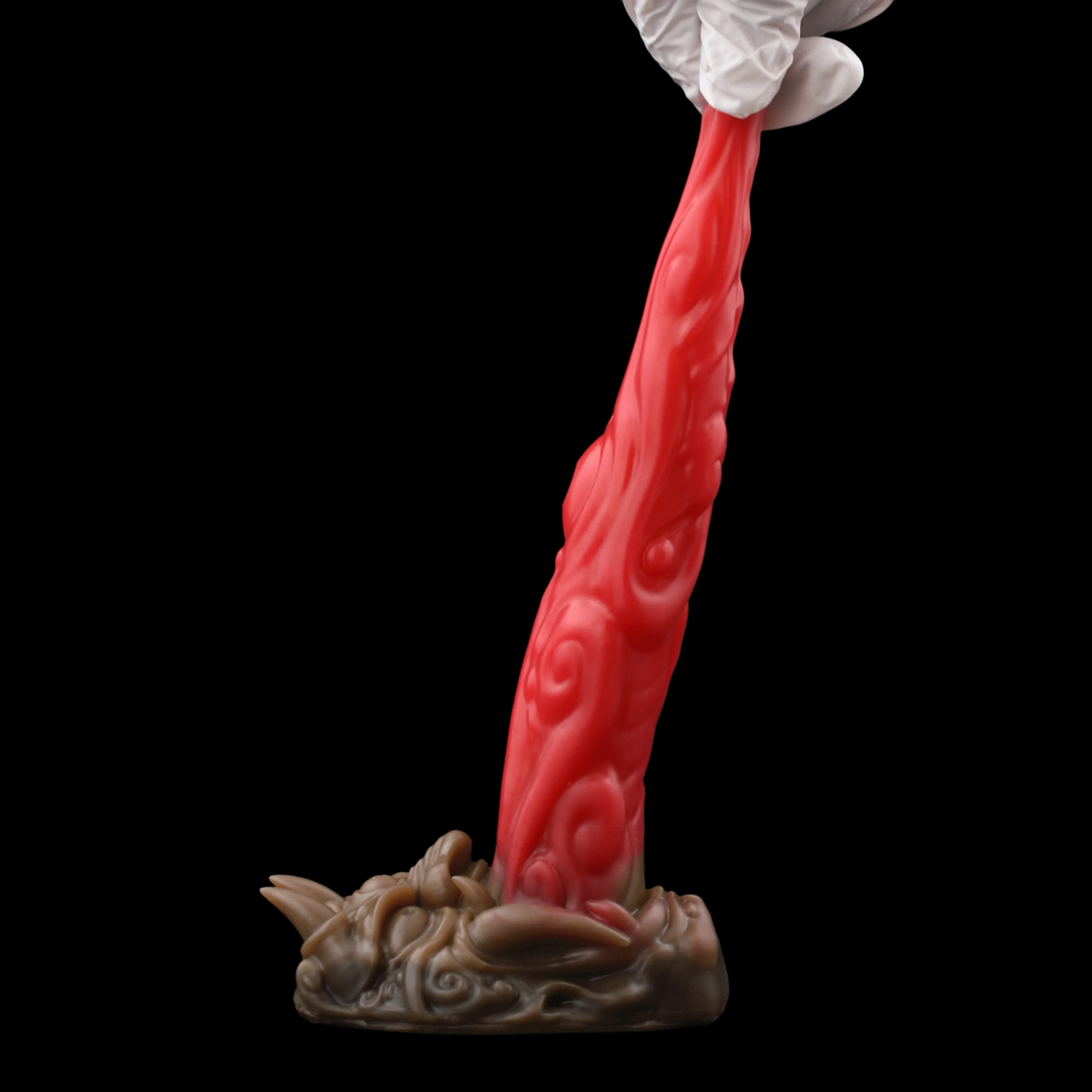 Dragon Dildo Suction Cup Butt Plug - Fantasy Silicone Vaginal Anal Masturbator