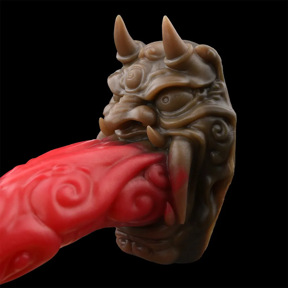 Dragon Dildo Suction Cup Butt Plug - Fantasy Silicone Vaginal Anal Masturbator