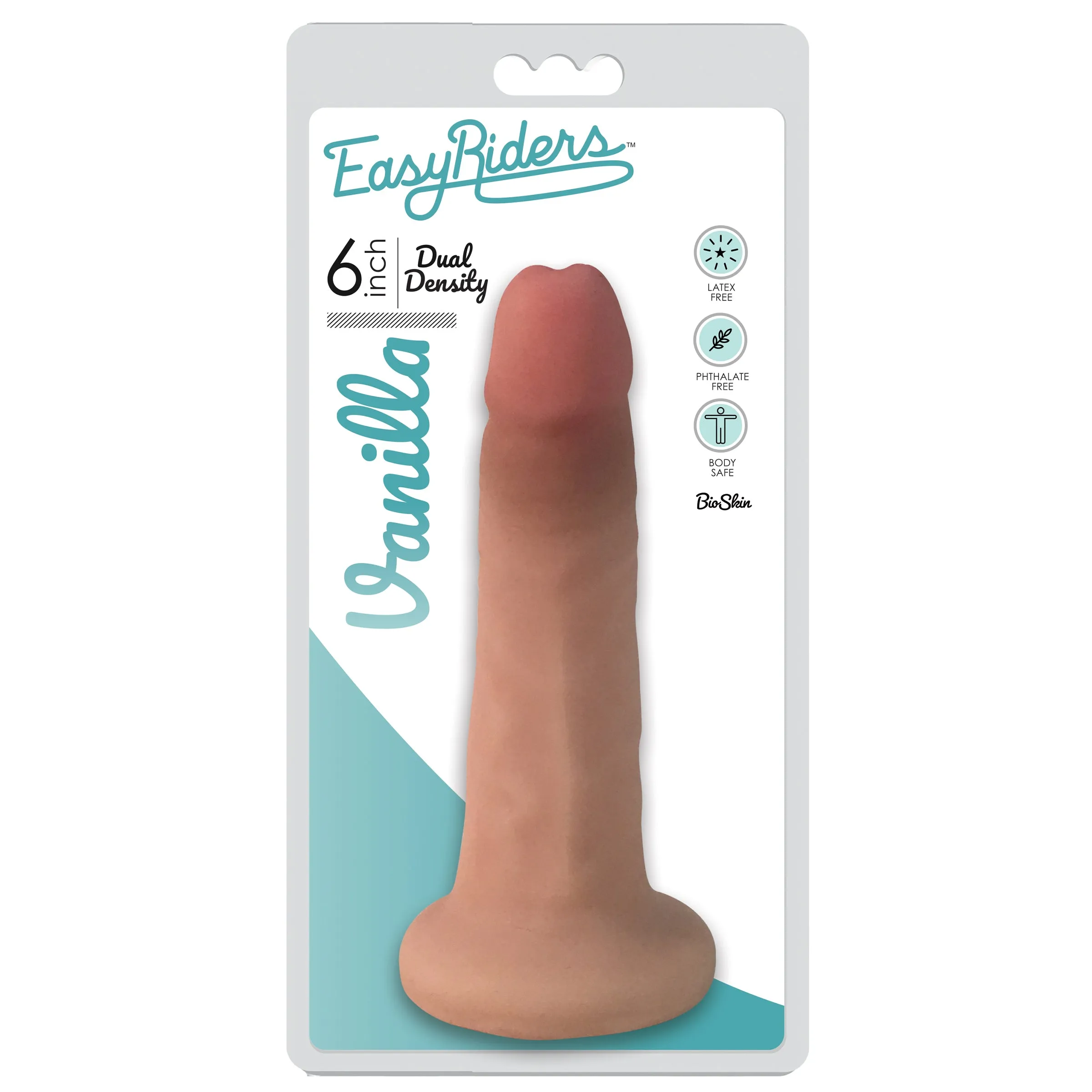 Easy Riders 6 Inch Dual Density Dildo