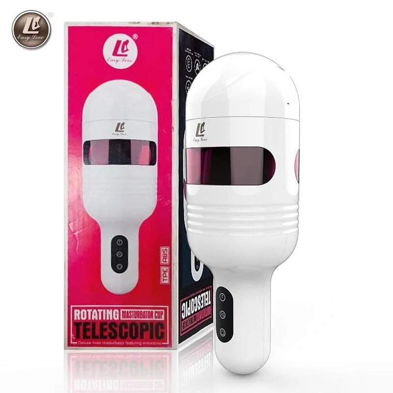 Easy.love Ferris Wheel Telescopic Rotating Male Masturbation Cup