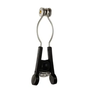 Electrastim Bipolar Silicone Black Electraclamp