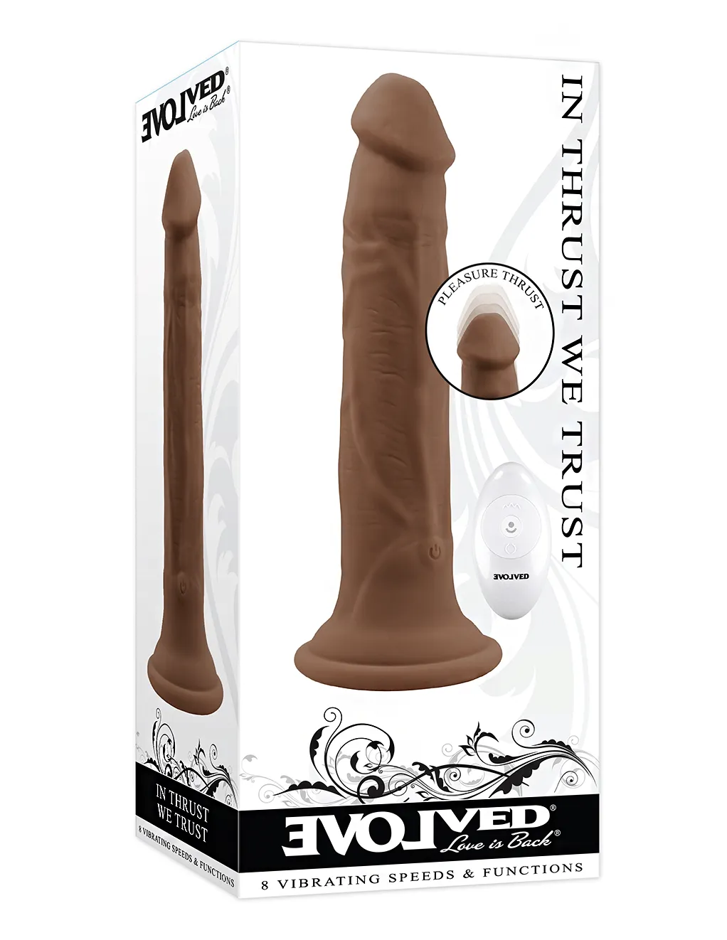 Evolved In Thrust We Trust Thrusting Dildo