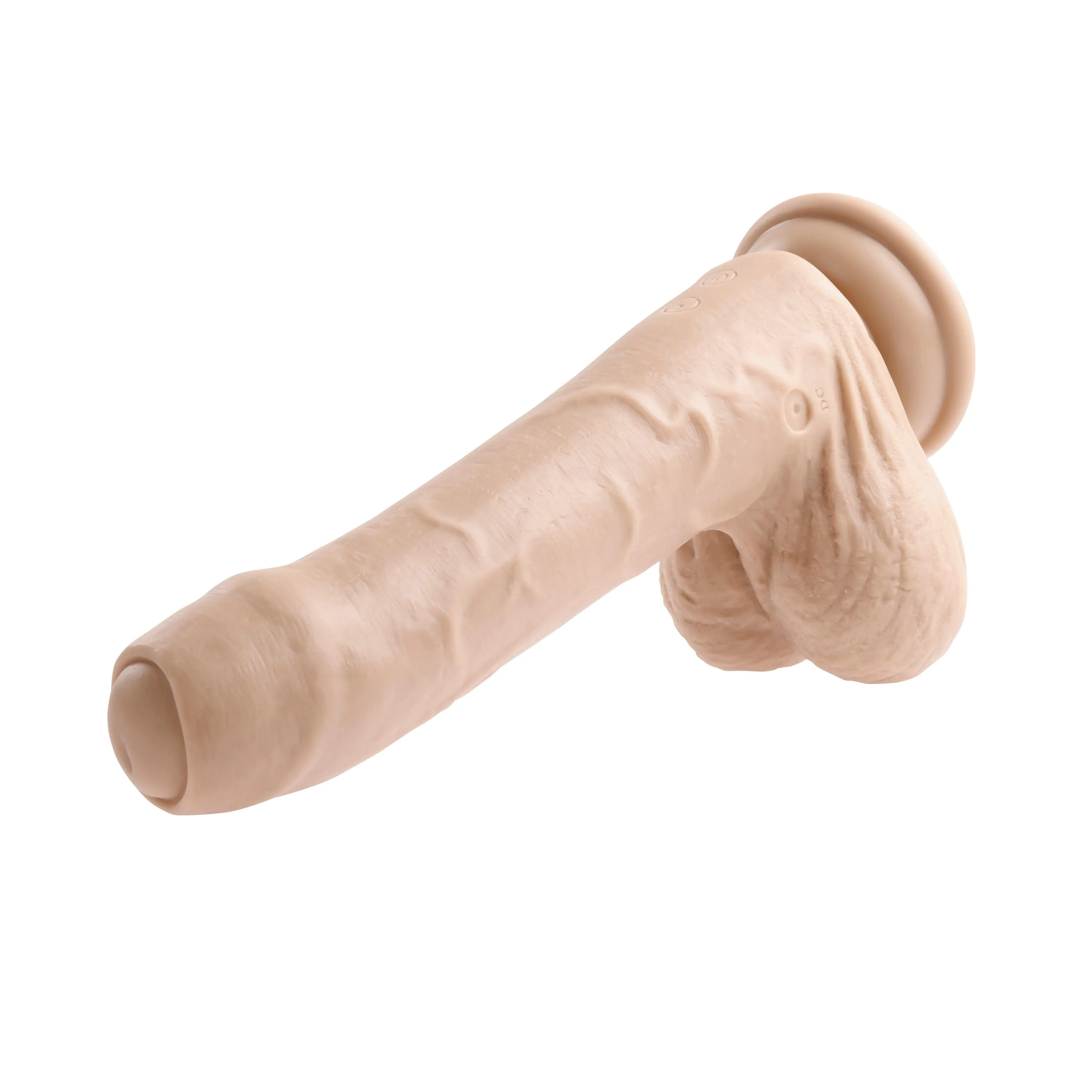 Evolved - Peek A Boo Uncircumcised Realistic Vibrating Dildo 8