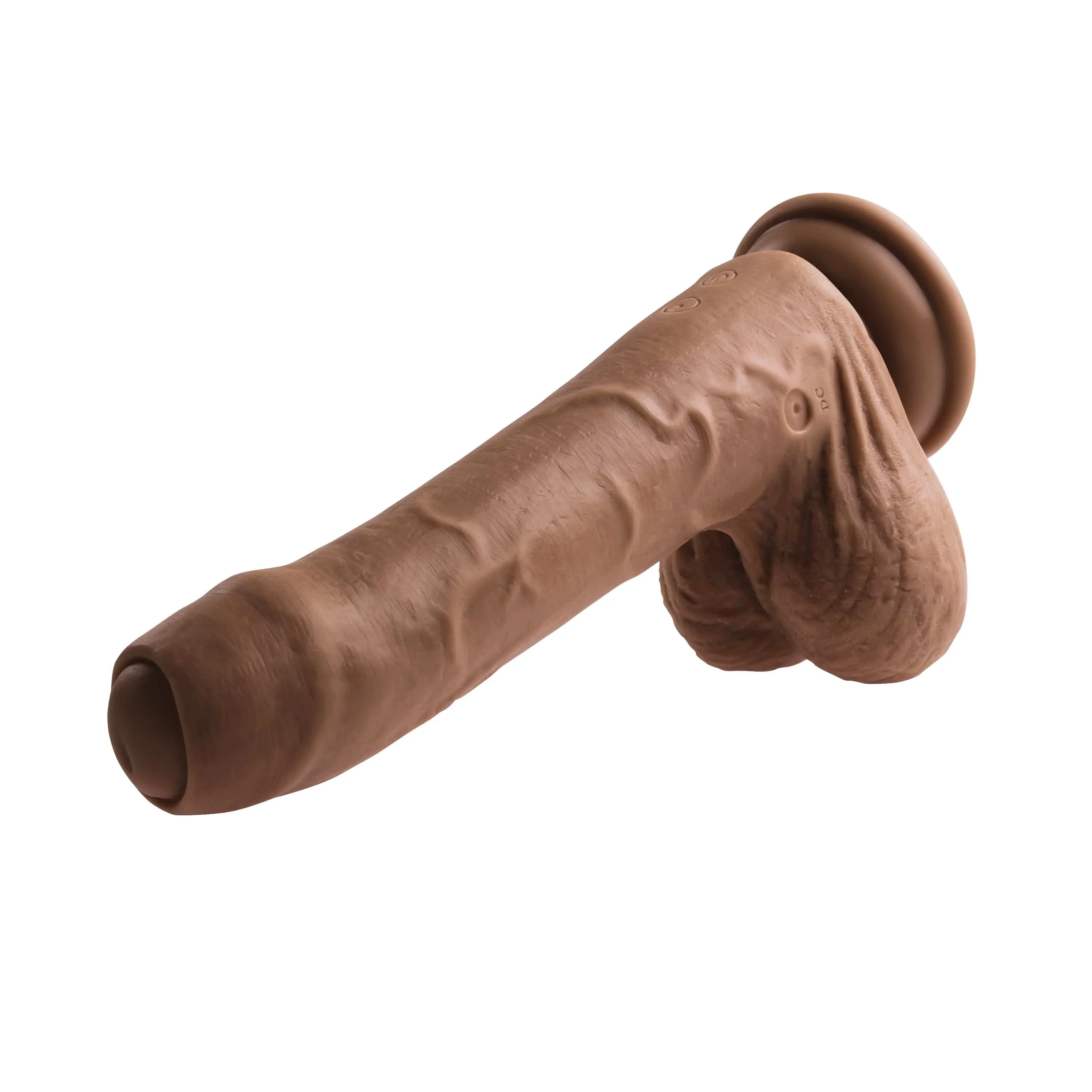 Evolved - Peek A Boo Uncircumcised Realistic Vibrating Dildo 8