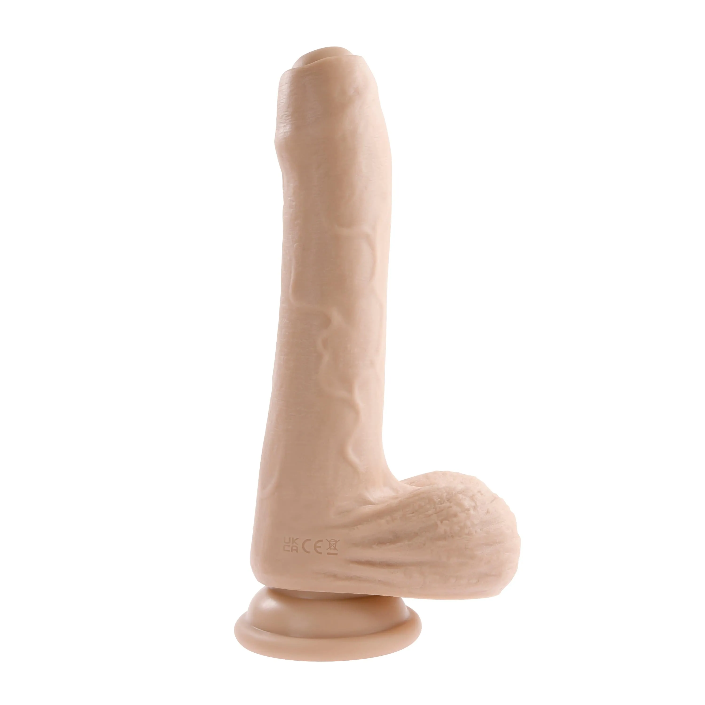 Evolved - Peek A Boo Uncircumcised Realistic Vibrating Dildo 8