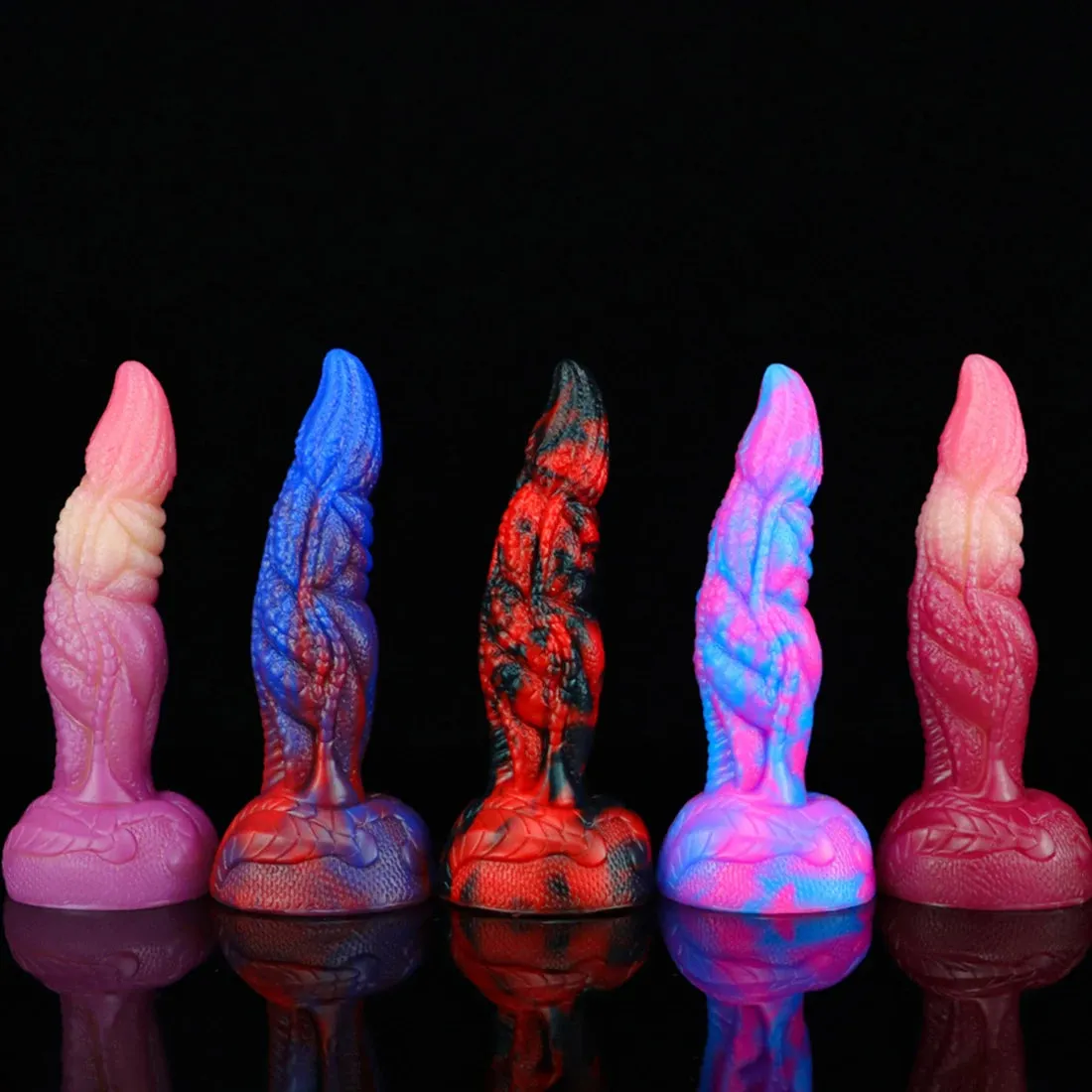 Exotic Monster Dildo - Realistic Dragon Design Silicone Dildo Anal Plug - Domlust