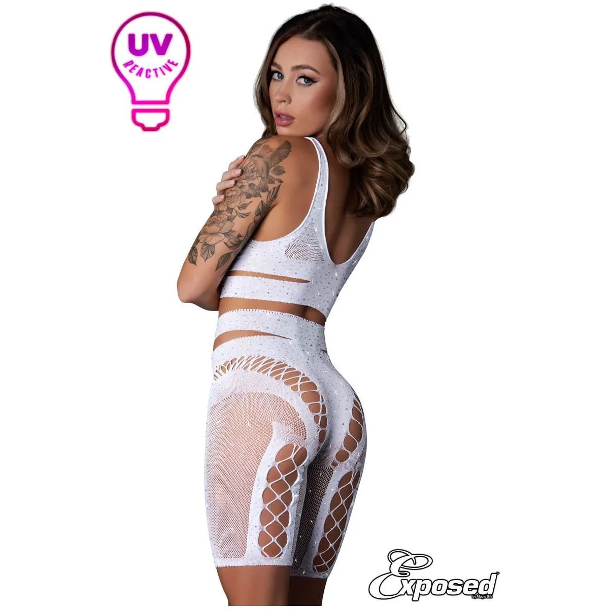 Exposed Crystal & UV 2pc Set by Magic Silk