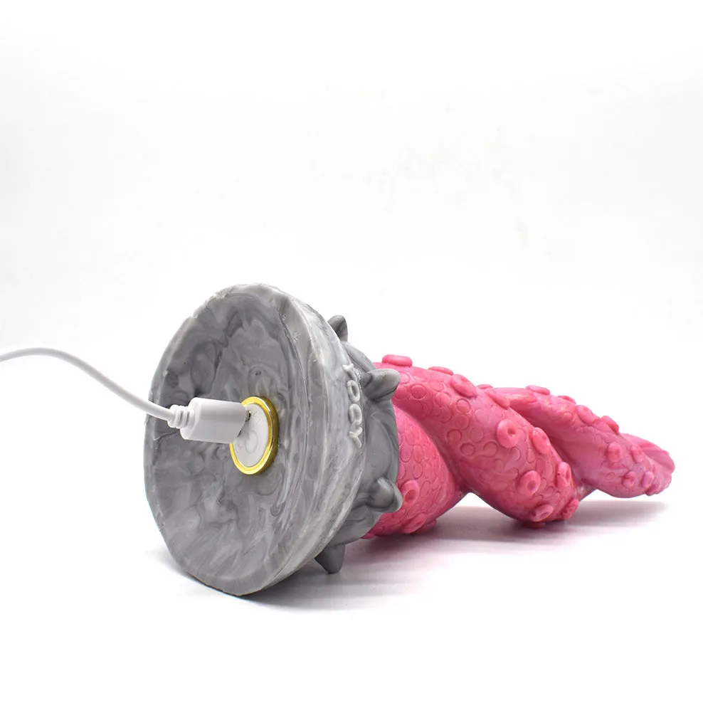 Fantasy Octopus Tentacle Dildo Vibrator - Monster Vibrating Anal Dildo Buttplug Sex Toys