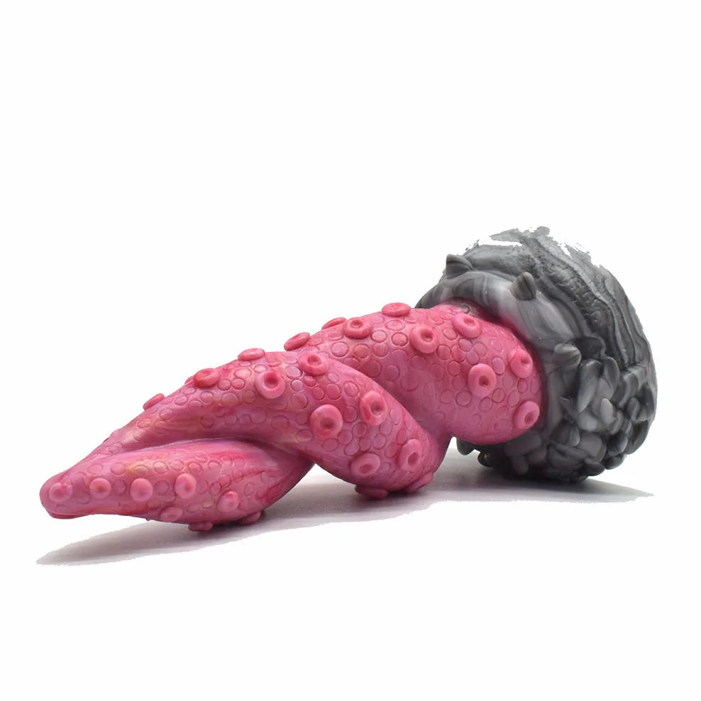 Fantasy Octopus Tentacle Dildo Vibrator - Monster Vibrating Anal Dildo Buttplug Sex Toys