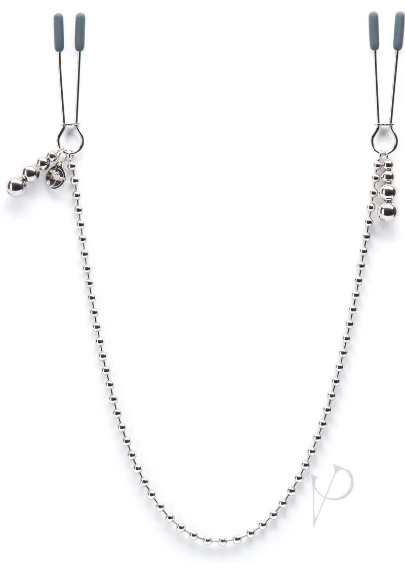 Fsd At My Mercy Bead Chain Nipple Clamp