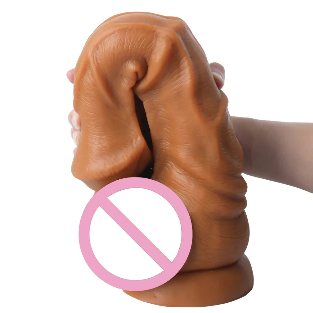 Giant Horse Dildo Butt Plug - Silicone Realistic Animal Dildo Sex Toys