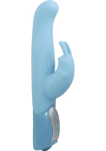 Golden Triangle Extreme Wabbit Silicone Vibe Blue