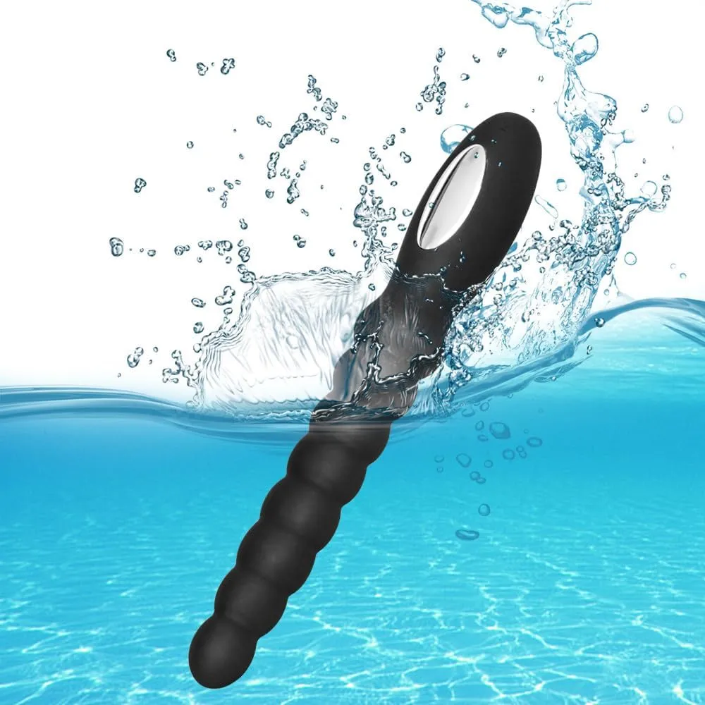 Halo Vibrating Anal Beads Butt Plug G-spot Stimulator
