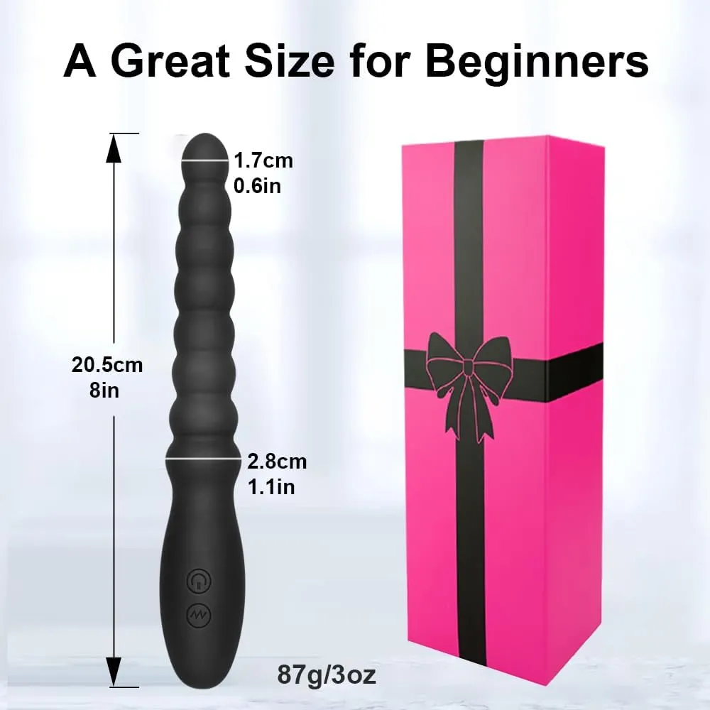 Halo Vibrating Anal Beads Butt Plug G-spot Stimulator