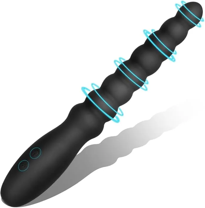 Halo Vibrating Anal Beads Butt Plug G-spot Stimulator
