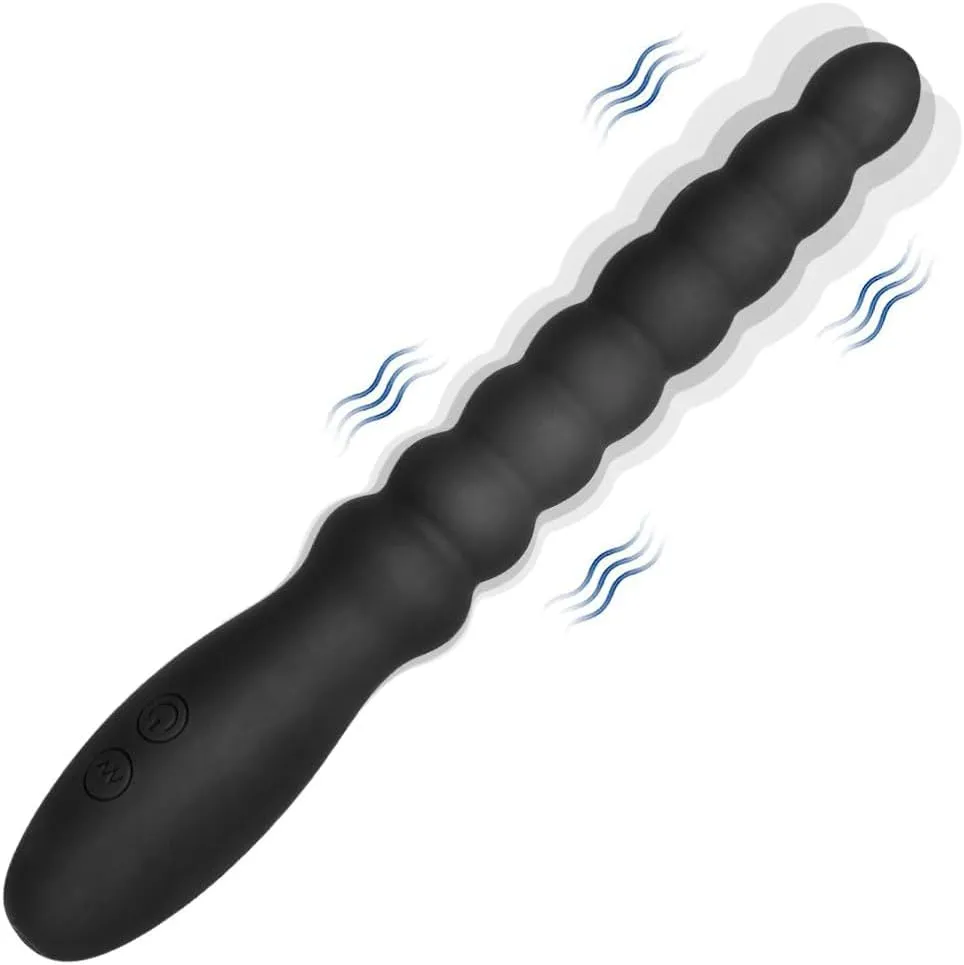 Halo Vibrating Anal Beads Butt Plug G-spot Stimulator