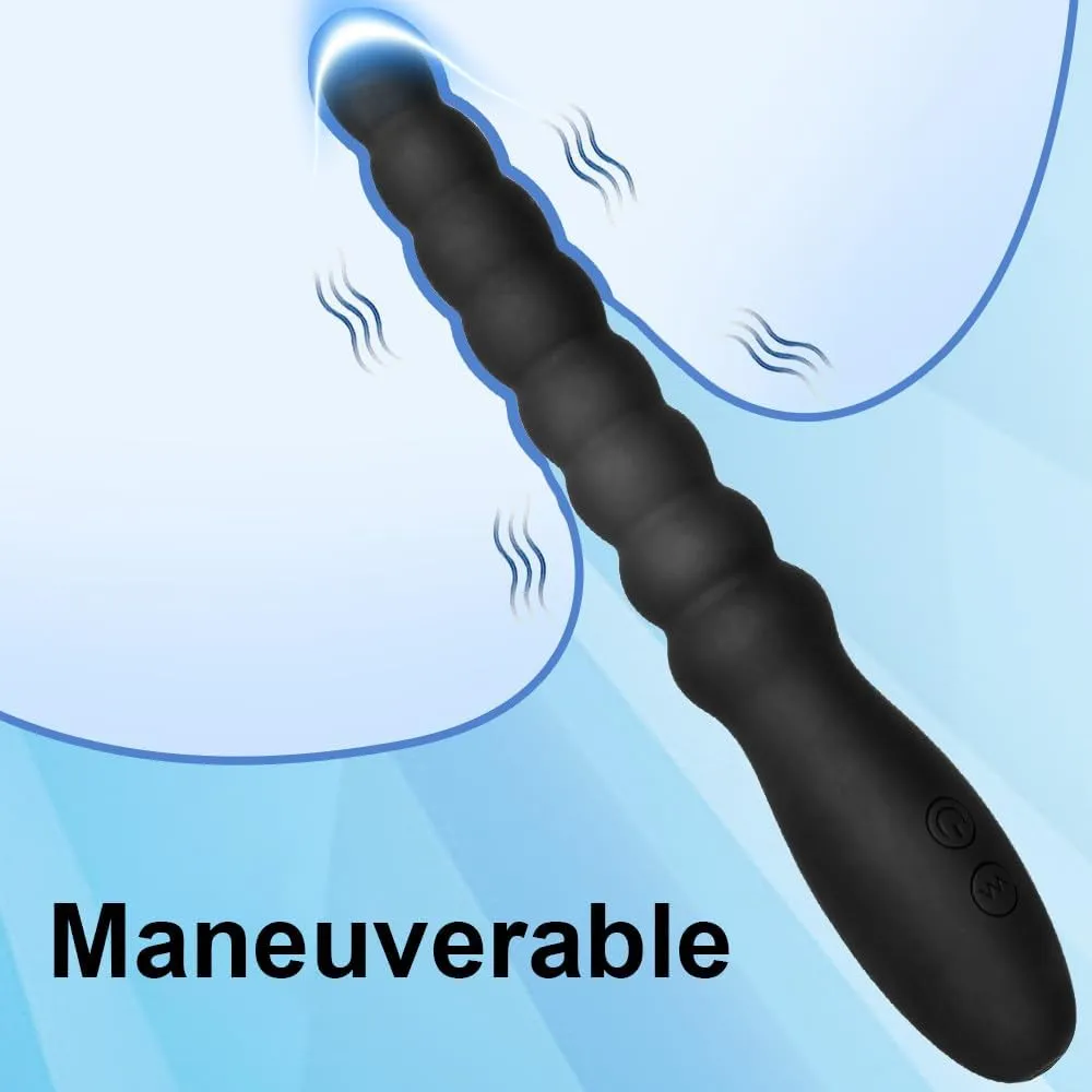 Halo Vibrating Anal Beads Butt Plug G-spot Stimulator