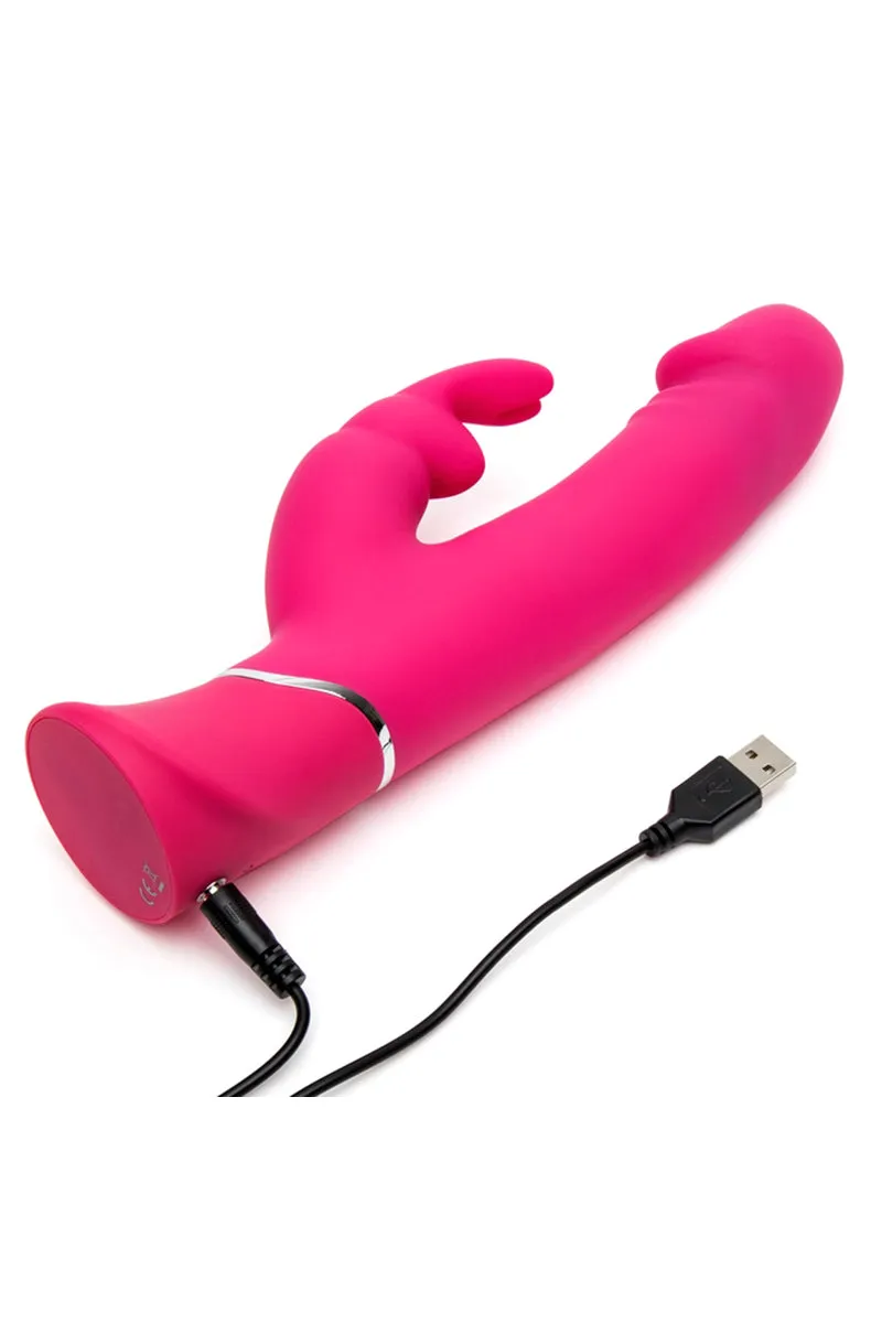 Happy Rabbit Realistic Pink Rabbit Vibrator